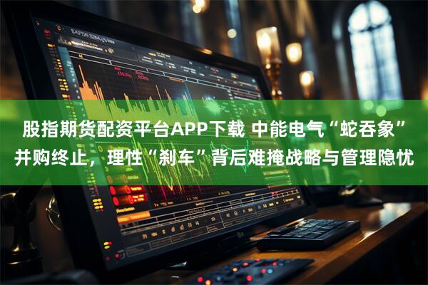股指期货配资平台APP下载 中能电气“蛇吞象”并购终止,理性“刹车”背后难掩战略与管理隐忧