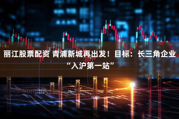 丽江股票配资 青浦新城再出发!目标:长三角企业“入沪第一站”